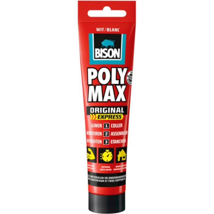 Bison Poly Max® Express Wit Hangtube 165 g
