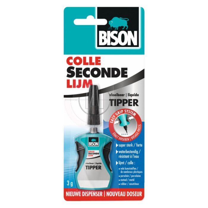 Bison secondelijm tipper