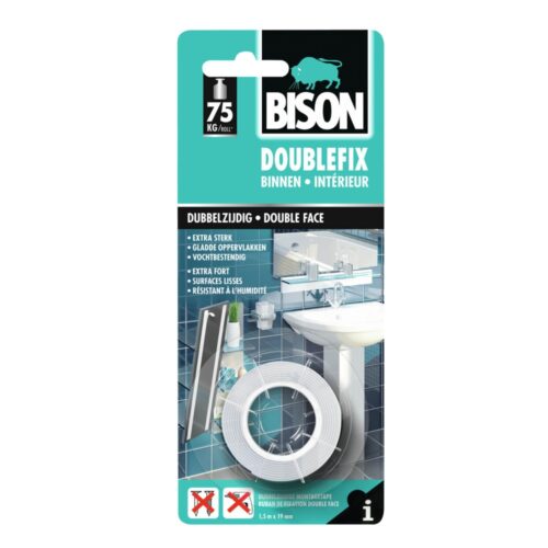 Bison Doublefix Binnen Blister 1