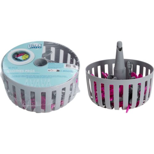 Wasknijpermand met 30 knijpers