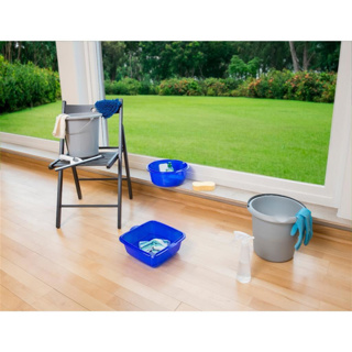 Curver Emmer 10 Liter Lichtgrijs - Afbeelding 2