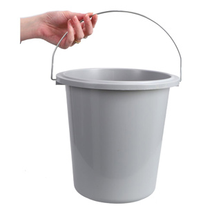 Curver Emmer 10 Liter Lichtgrijs - Afbeelding 3