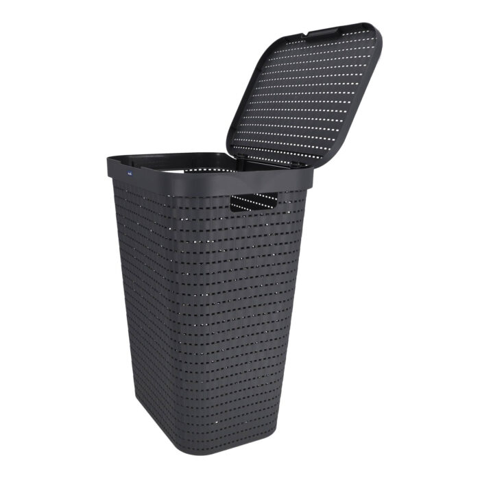 Wasmand 55 L COUNTRY antraciet - Afbeelding 4