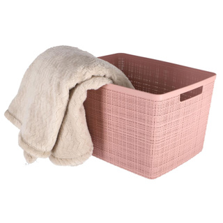 Curver Jute Opbergmand L 20L Rose Dawn - Afbeelding 4