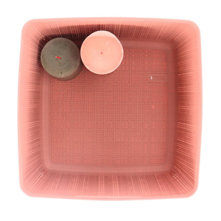 Curver Jute Opbergmand Cube 17L Rose Dawn - Afbeelding 4