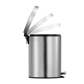 Eko pedaalemmer 5l classic mat rvs - Afbeelding 2