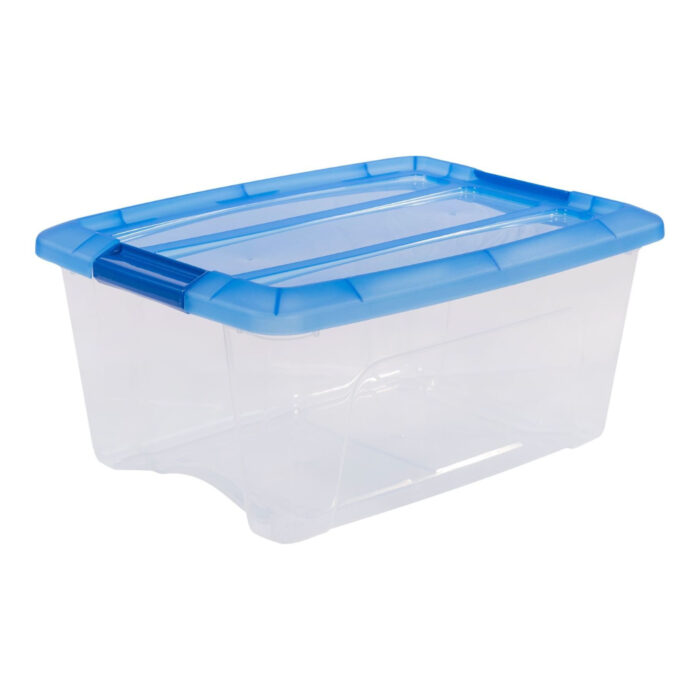Iris Topbox 15L 39x29x18.6 cm blauw - Afbeelding 2