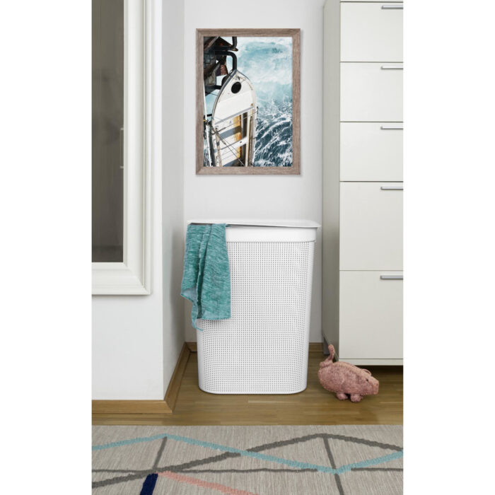 Wasverzamelaar Brisen 50 l wit - Afbeelding 3