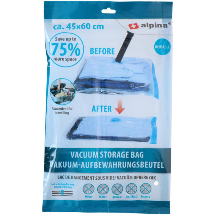 Vacuum opbergzak 45x60 cm - Afbeelding 6