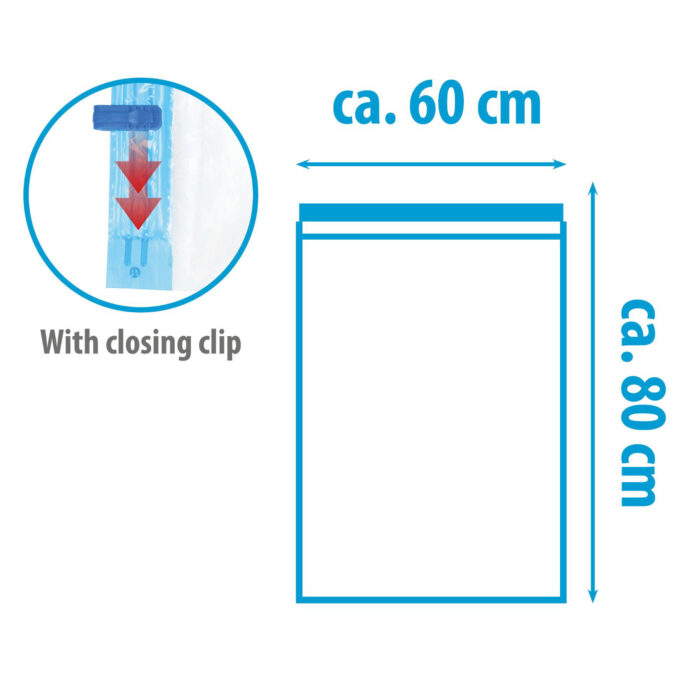 Opbergzak oprolbaar 60x80cm - Afbeelding 5