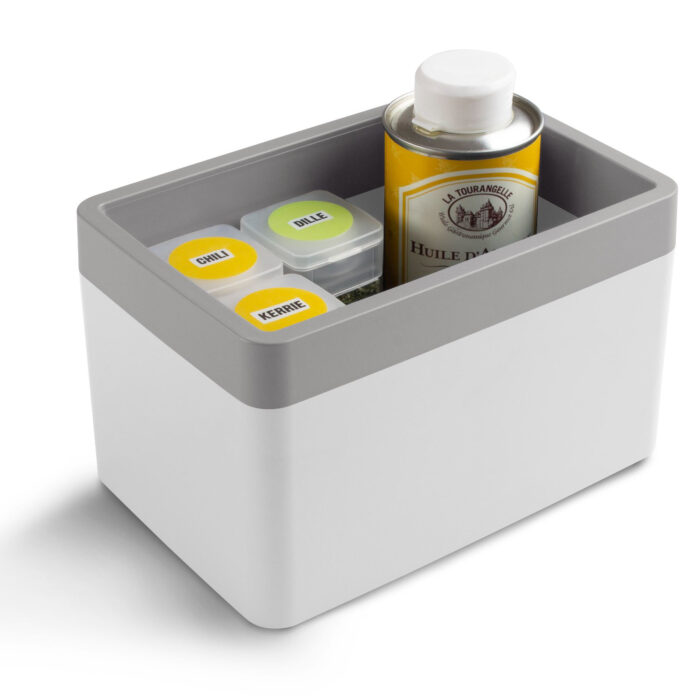 Sigma home organiser 1,65L wit grijs - Afbeelding 2