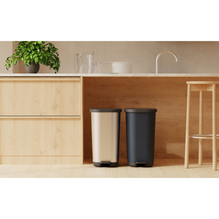 Rotho pedaalemmer ribo 35L zwart - Afbeelding 2