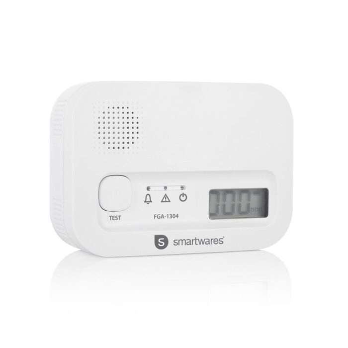 Smartwares FGA-13041 Koolmonoxidemelder 10 jaar sensor 3 jaar batterijen