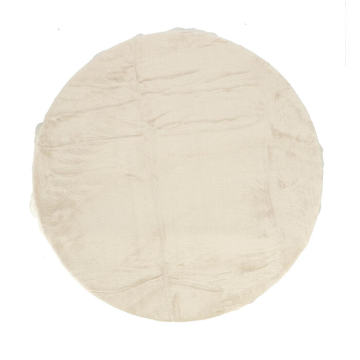 Plaid row 150x200cm beige polyester 100% recycle - Afbeelding 3