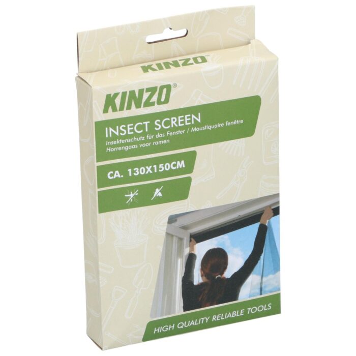 Horrengaas voor raam 130 x 150 cm