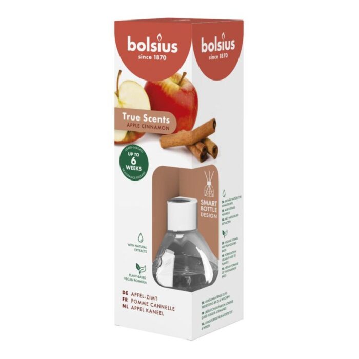 Bolsius Geurstokjes 60 ml apple cinnamon