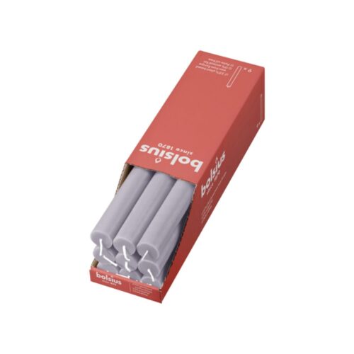 Rustiek tafelkaars Frosted Lavender