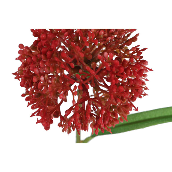 Kunstbloem allium ball oranje PE 55cm - Afbeelding 3