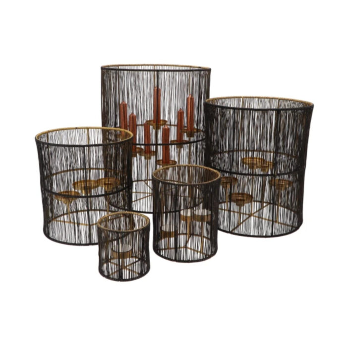 Daan kromhout ariana lantaarn zwart goud - Afbeelding 3