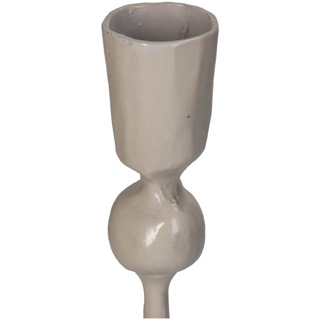 Kandelaar Iron Beige 8x8x30cm - Afbeelding 2