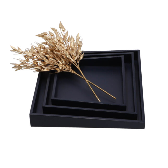 Senza dienbladen blauw 30 cm set van 3 - Afbeelding 6