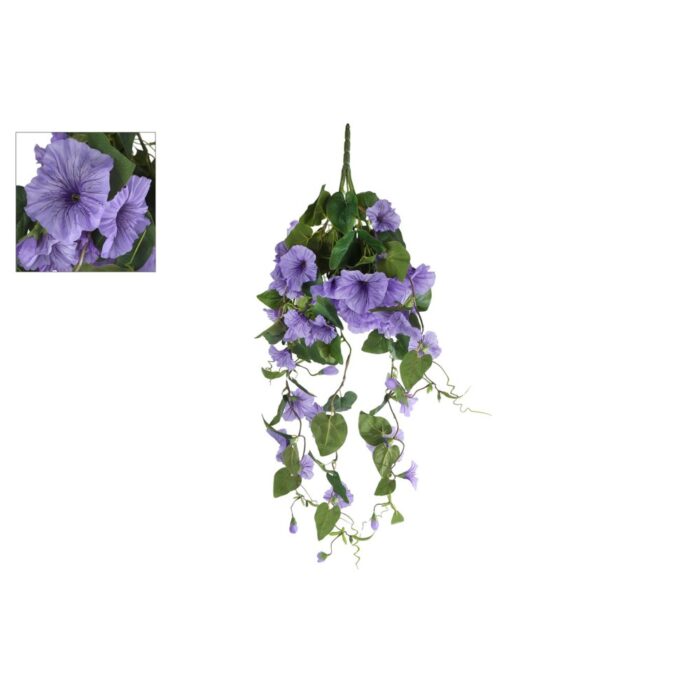 Kunsttak Hanging Petunïa paars PE 79cm