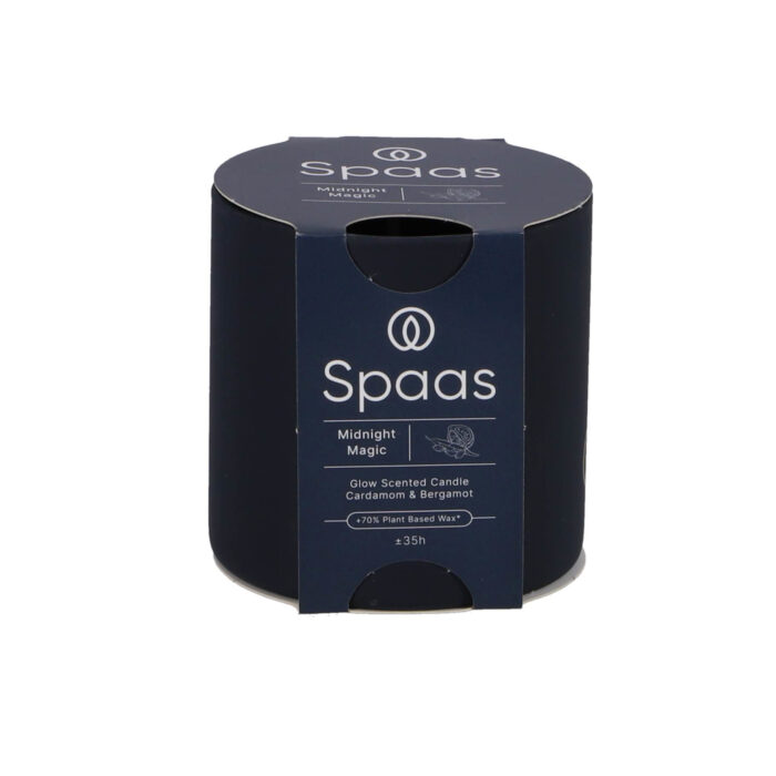 Spaas Glow Geurkaars 35u - Midnight Magic - Afbeelding 2
