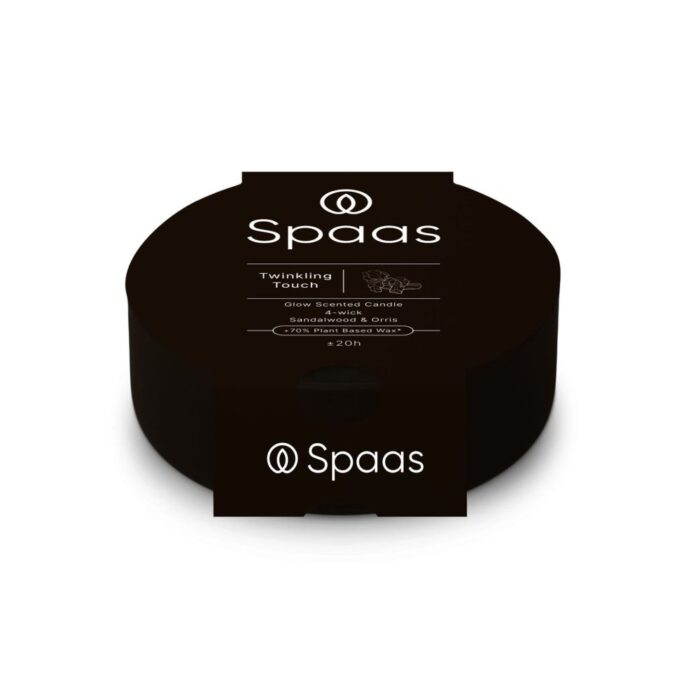 Spaas Glow Geurkaars 4-wiek 20u - Twinkling Touch