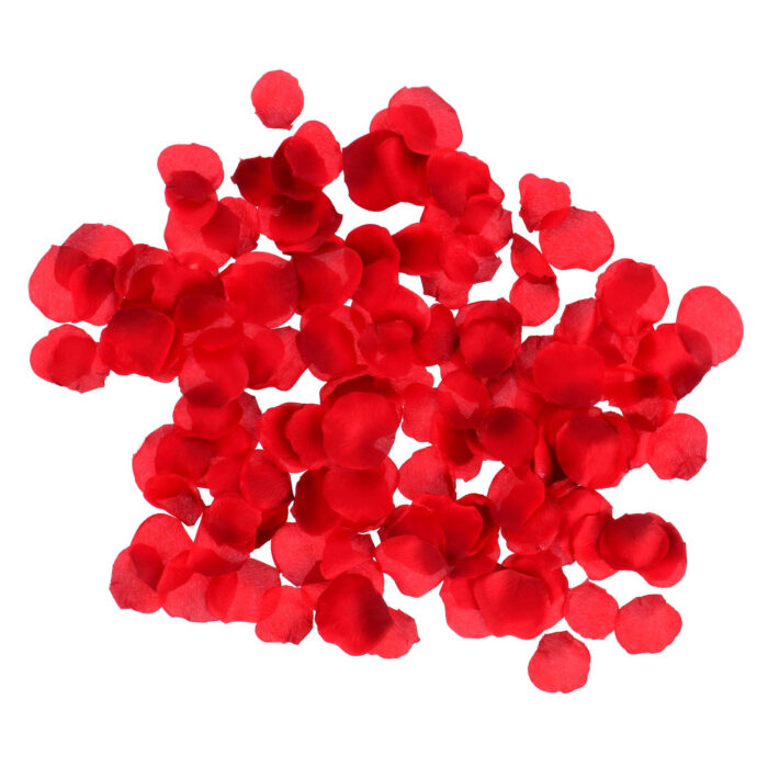 Rozenblaadjes rood in giftbox hart - Afbeelding 3