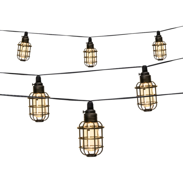 Tuinverlichtingslinger op zonne energie 3,8m - Afbeelding 2