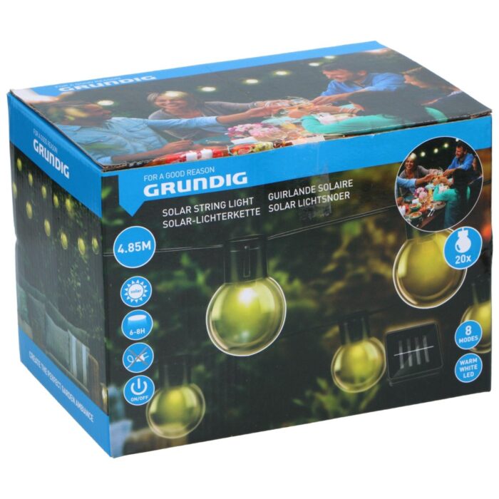 Tuinverlichtingslinger op zonne energie 4