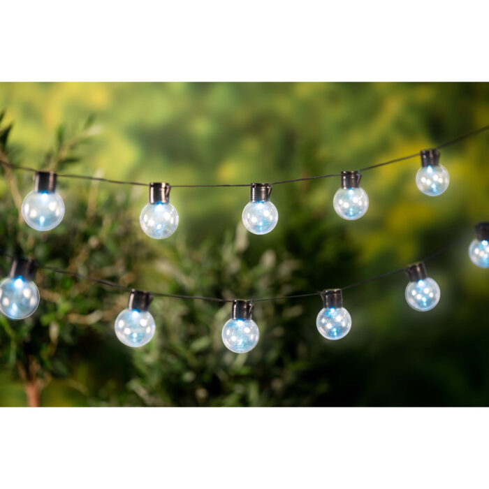 Tuinverlichtingslinger op zonne energie 4,9m - Afbeelding 4