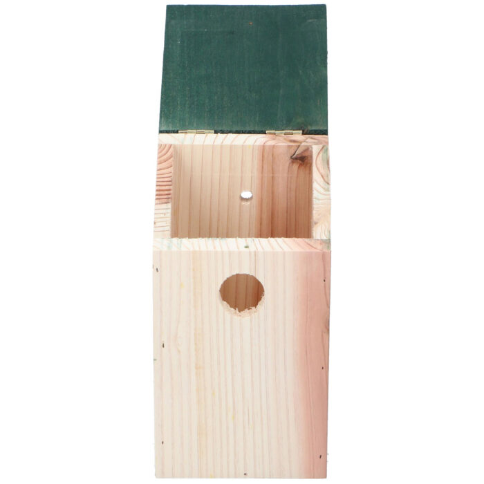 Nestkast hout 22 cm - Afbeelding 4