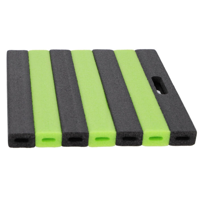 Kniemat 35 x 30 cm zwart/groen - Afbeelding 6