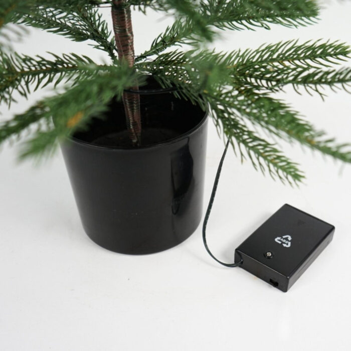 Kerstboom met led 60 cm - Afbeelding 2