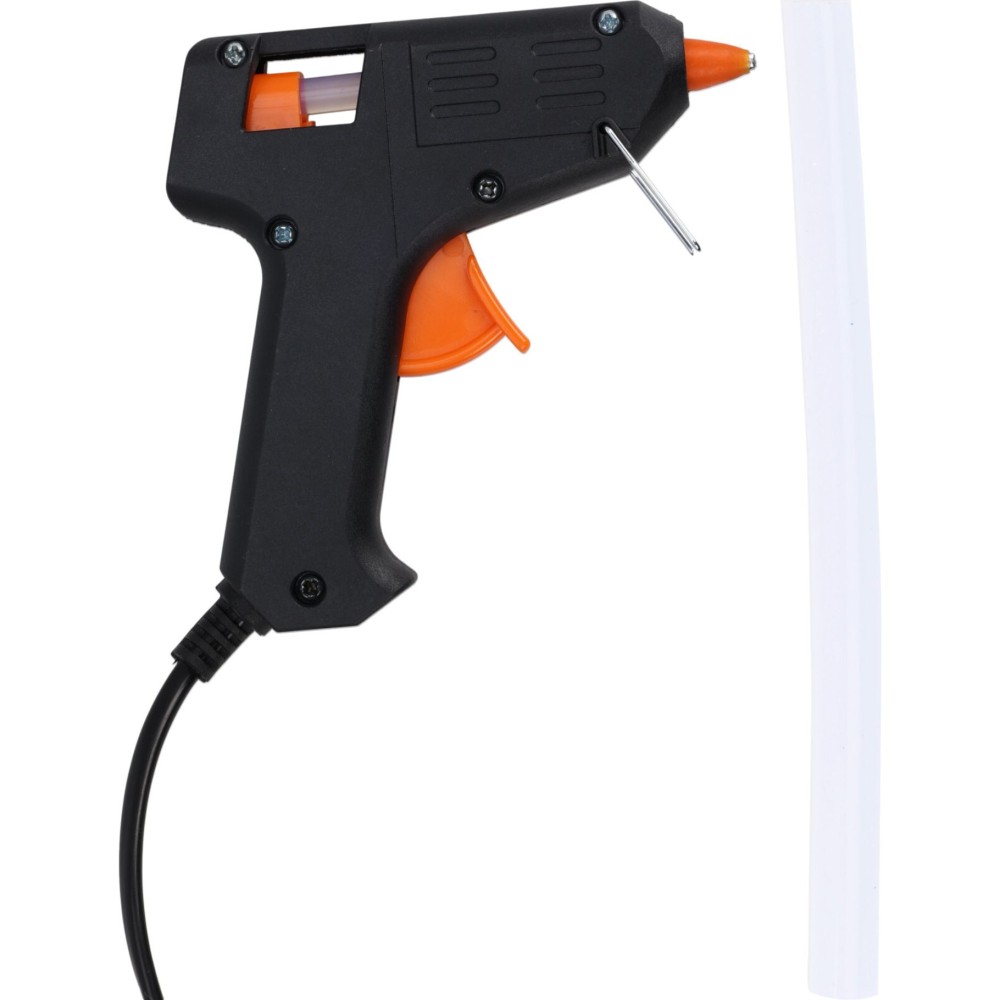 Lijmpistool 10 Watt Zwart