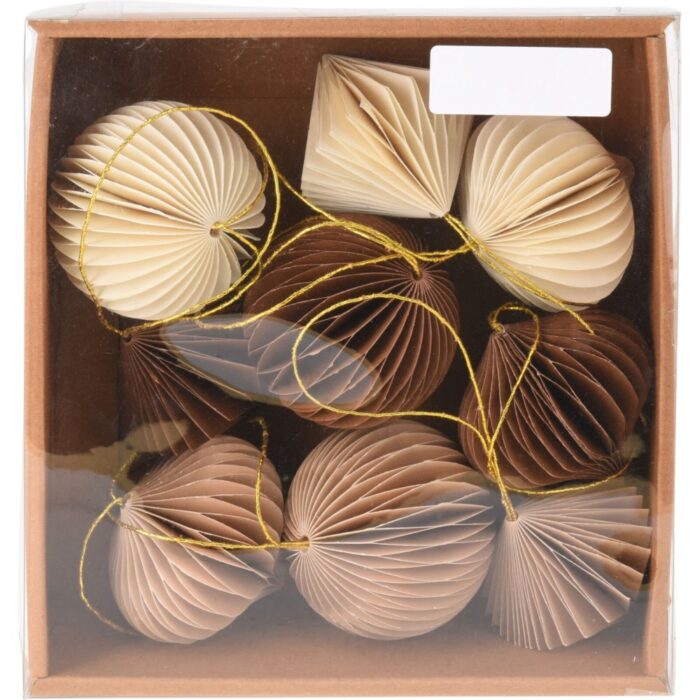 Bal Papier 60Mm Set9 Hang