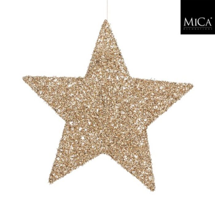 Ster hangend champagne - d40cm