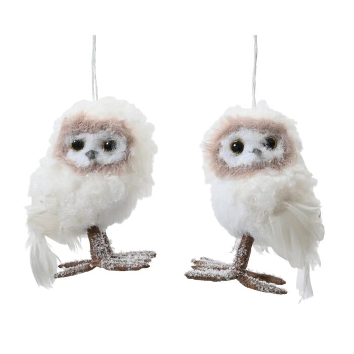 Uil kunstbont 2assL.9cm x W.7cm x H.13cm