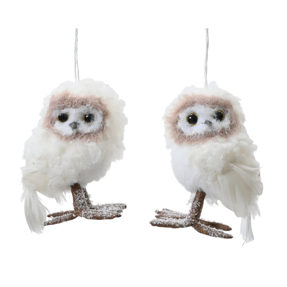 Uil kunstbont 2assL.9cm x W.7cm x H.13cm