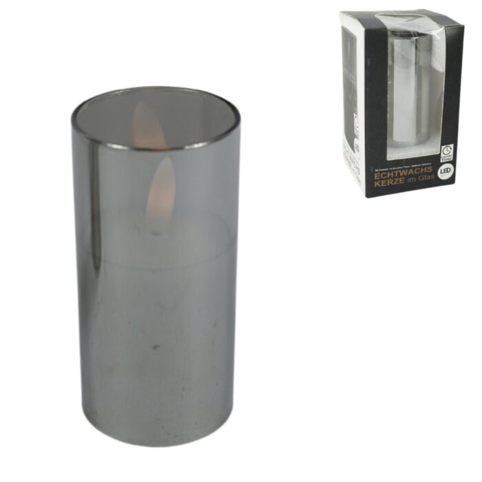 Led kaars timer op batterij 10 cm