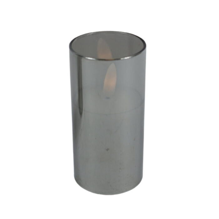 Led kaars timer op batterij 10 cm - Afbeelding 2