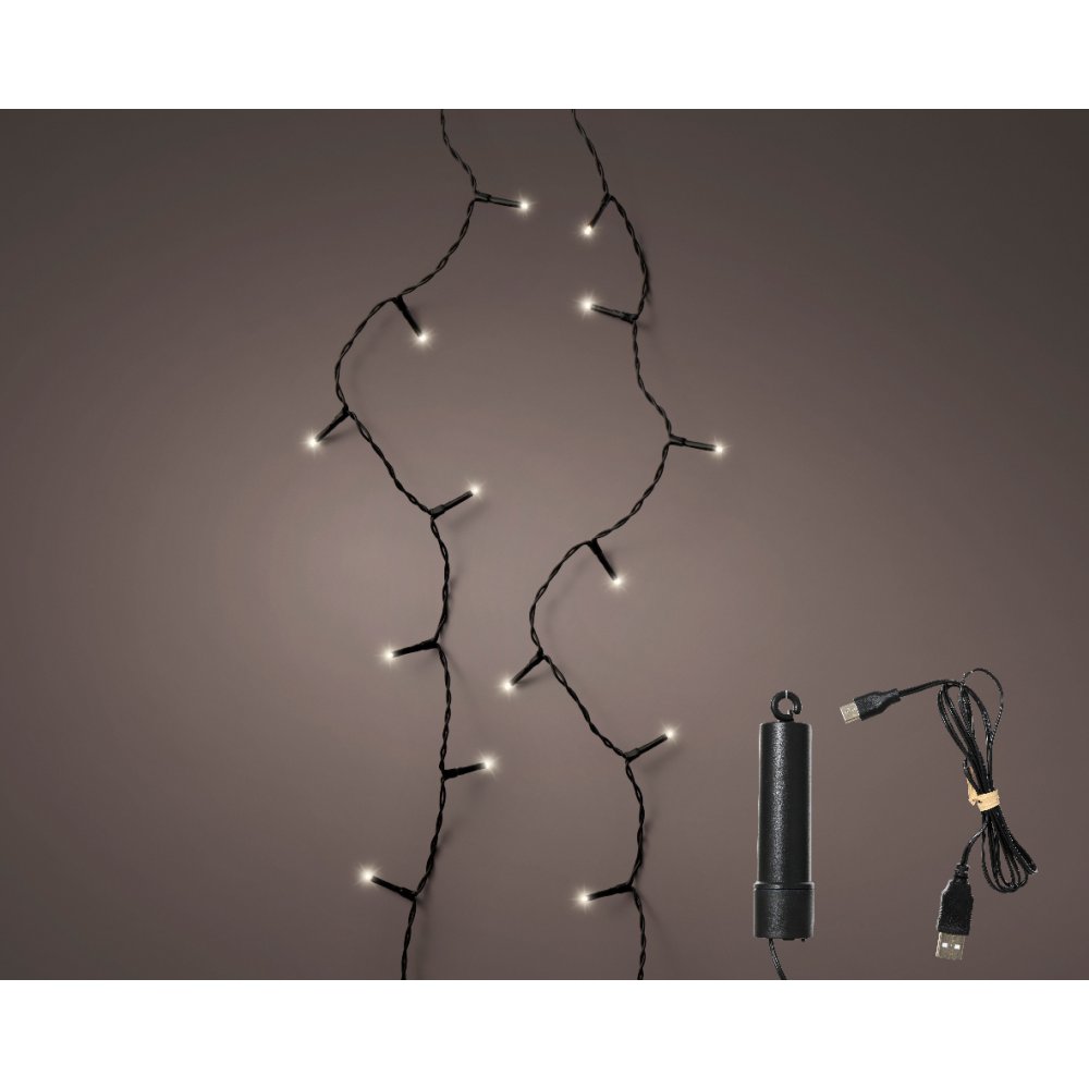 LED duracharge basic lights 8 functie twinkel  effect buitenL.1500cm