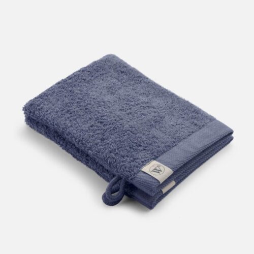 Walra Washand Remade Cotton Blauw 2x 16x21