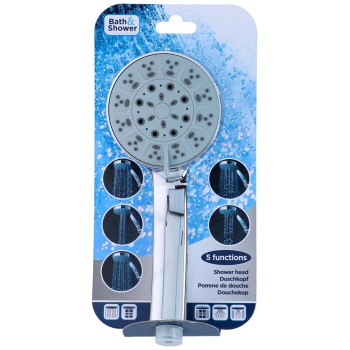 Douchekop 24x10x5 cm 5 functies