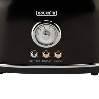 Bourgini Broodrooster retro toaster black - Afbeelding 4