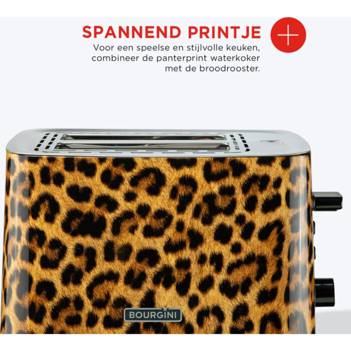 Bourgini broodrooster panter - Afbeelding 3