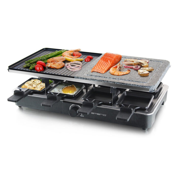 Emerio raclette 8 pannetjes rg-110035 - Afbeelding 3