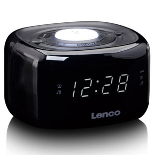 Lenco FM Wekkerradio met nachtlamp - Afbeelding 2