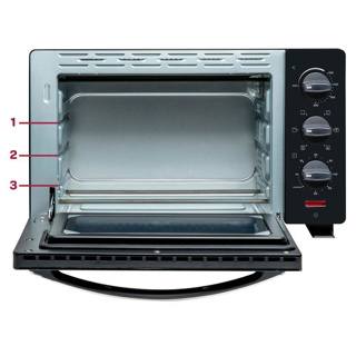 Inventum Oven OV207B 20 l 1380W zwart - Afbeelding 6